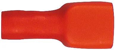 Fiche banane Hella fl.st.huels.0.5-1.0 p.inh.50pcs rouge isol