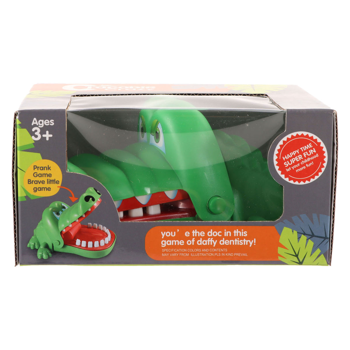 Jeu de crocodile mordant