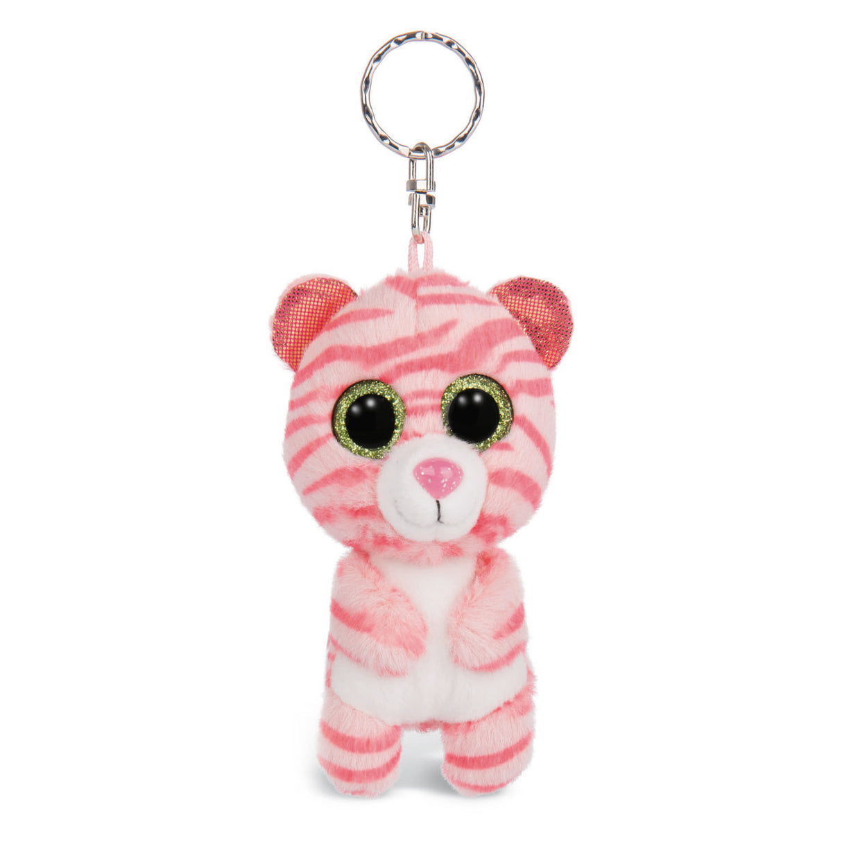 Nici glubschis peluche porte-clés tigre fula, 9cm