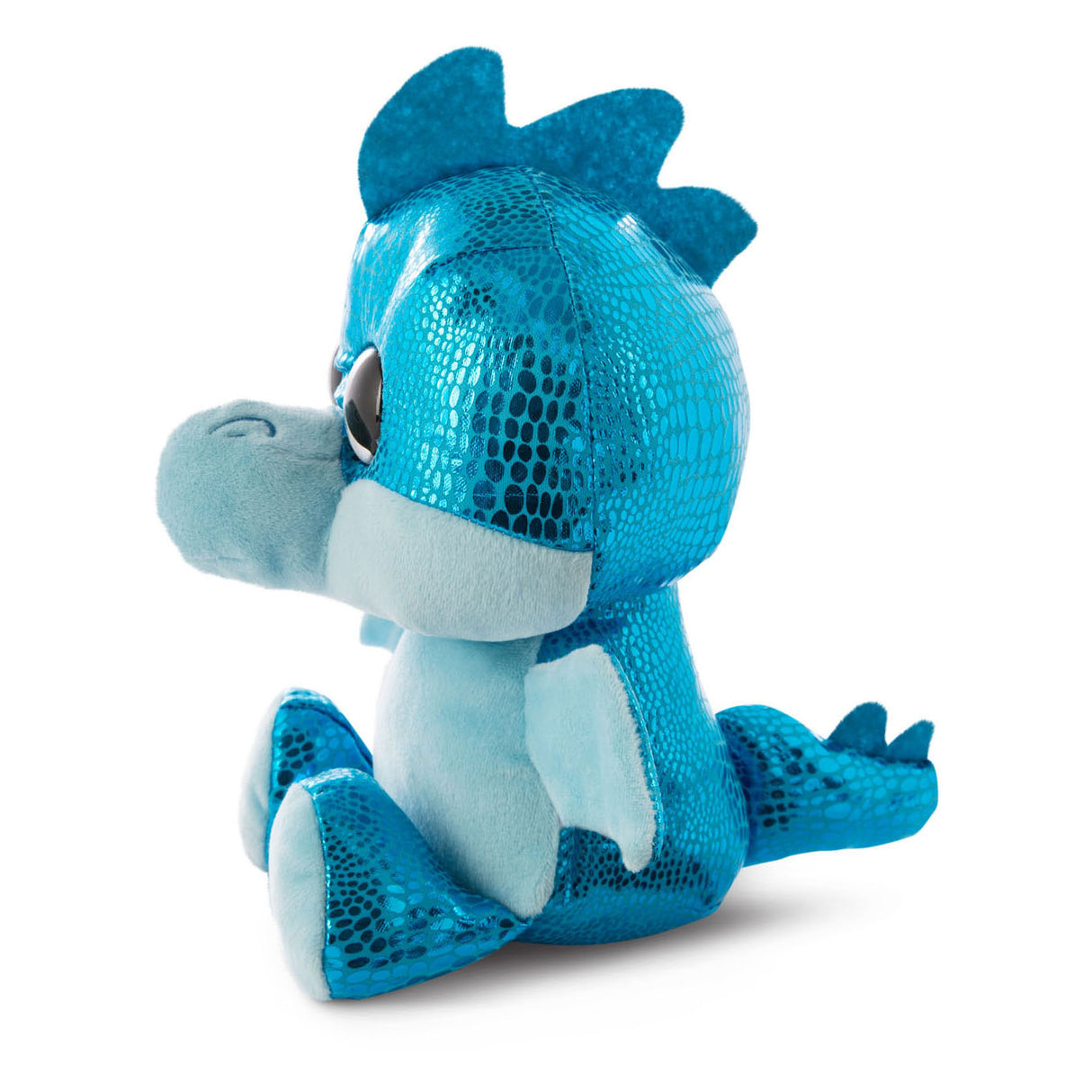 NICI GLUBSCHIS PLUCHEN CUNDLE DRAGON Blue Jet-jet, 15 cm