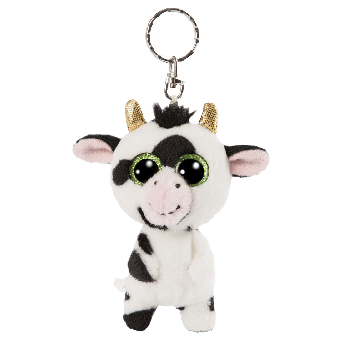 Nici Glubschis Pluchen Keychain Cow, 9cm