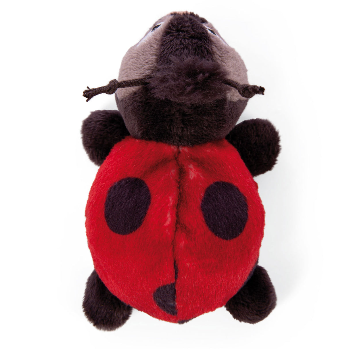 Nici mag pluchen knuffel lieverheersbeestje lennybug met magneet, 11cm