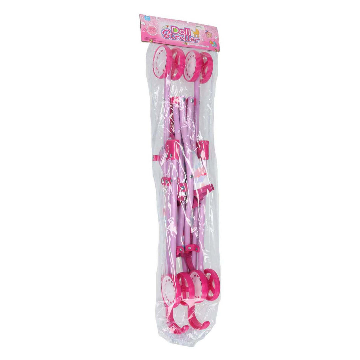 Jono Toys poupée buggy nuages - rose