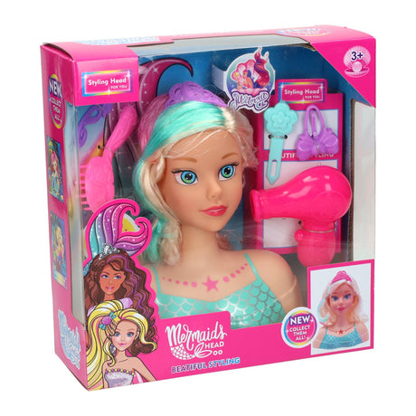 Poupée sirène Jono Toys - 7 pièces.