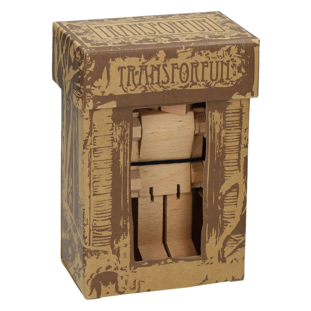 Primi passi - houten transformeer robot truck