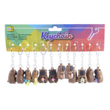 Jono jouets porte-clés capybara - 4cm