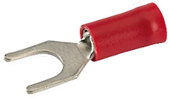 Connecteurs de fourche Hella connecteur de fourche 0,5-1,0 rouge m6 100 pièces