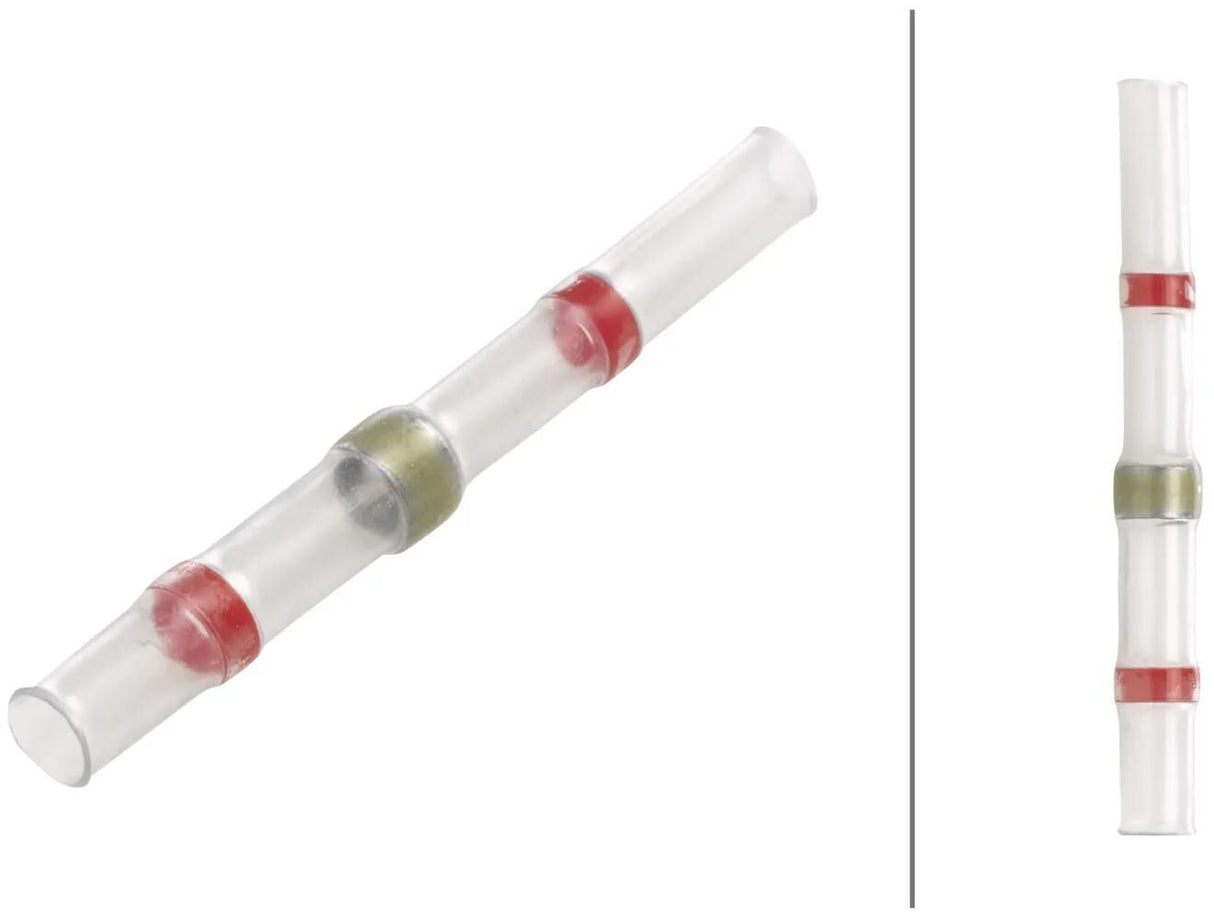 Hella connecteur rétractable joints à souder cwt 0,8-2 rouge 50 pièces