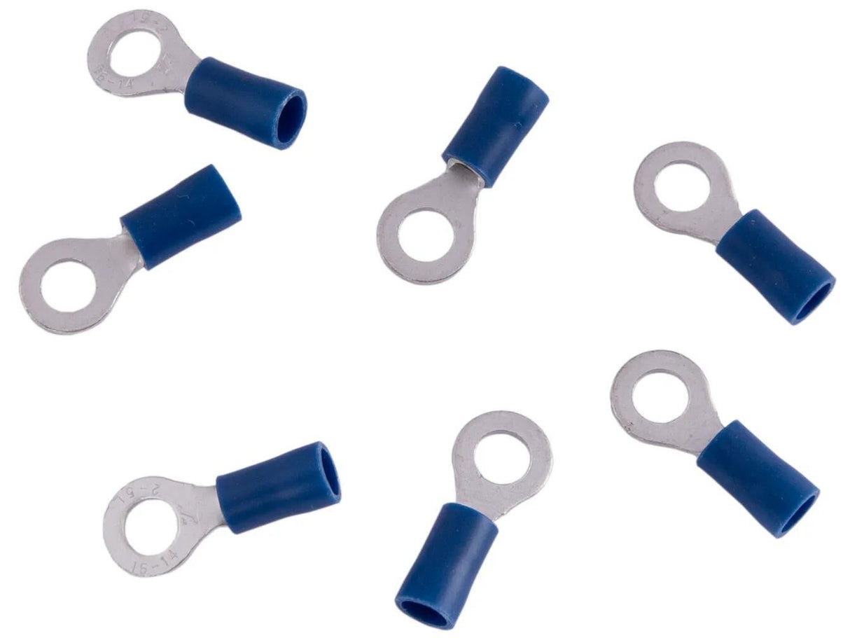 Connecteur à anneau Dresselhaus, 5 mm, bleu partiellement isolé, 1,5-