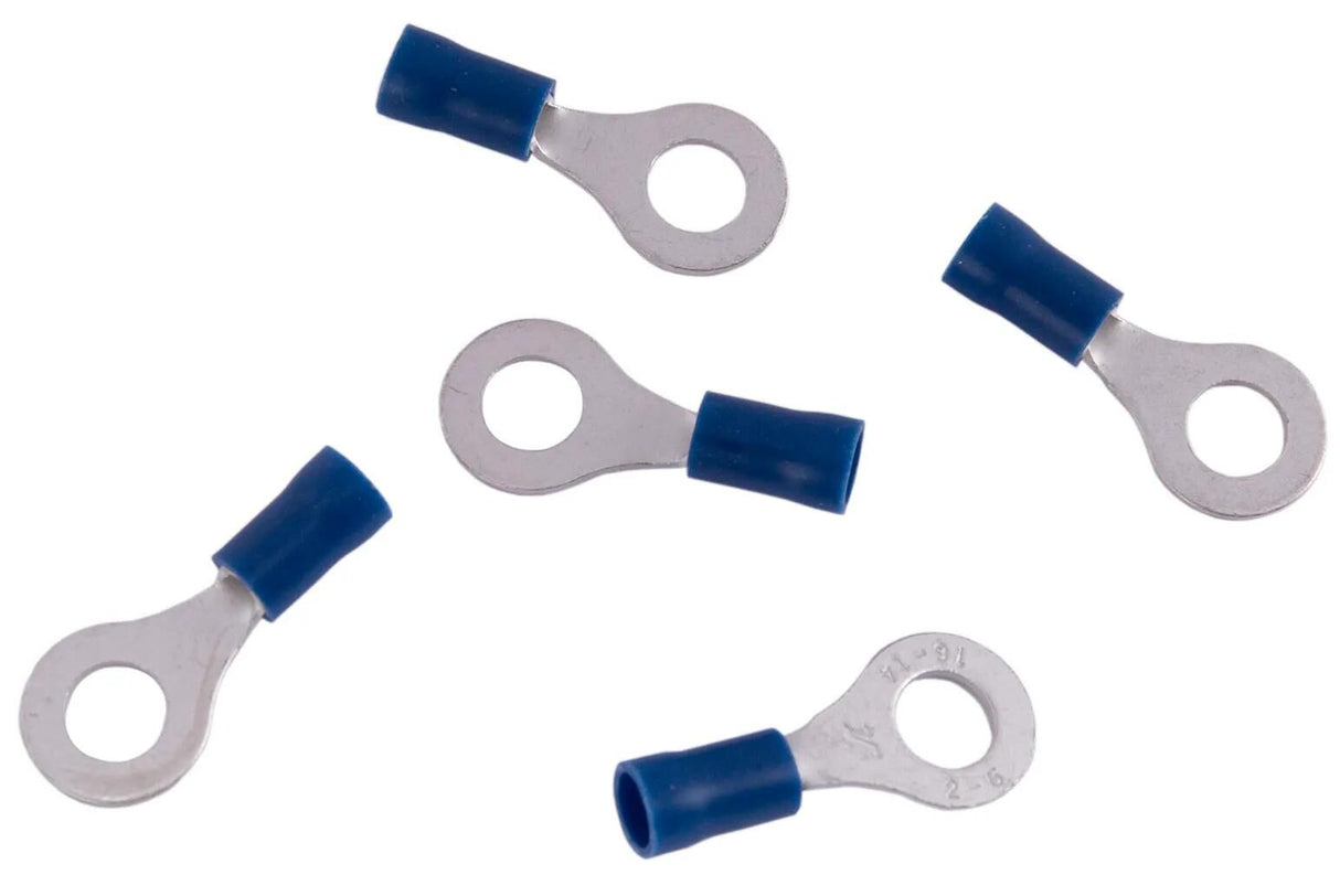 Connecteurs à anneau Dresselhaus connecteur à anneau, 6 mm, bleu partiellement isolé, 1,5-