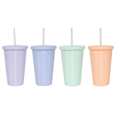 Gobelet Svenska Living Diamond 500ml avec paille et couvercle