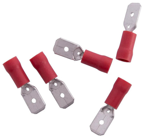 Borne plate à fiches plates Dresselhaus, isolée 6,3x0,8 mm 0,25-1,0 qmm
