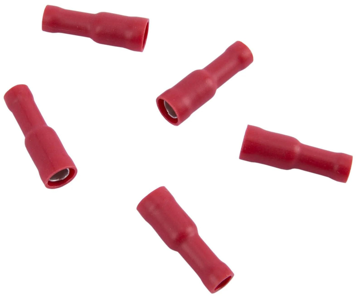 Connecteur à sertir rond Dresselhaus, prise ronde, isolé 4 mm, 0,25-1,0 qmm