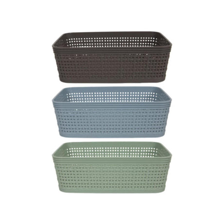 Panier vivant Svenska 4,5l 24,5x16x10cm tressé