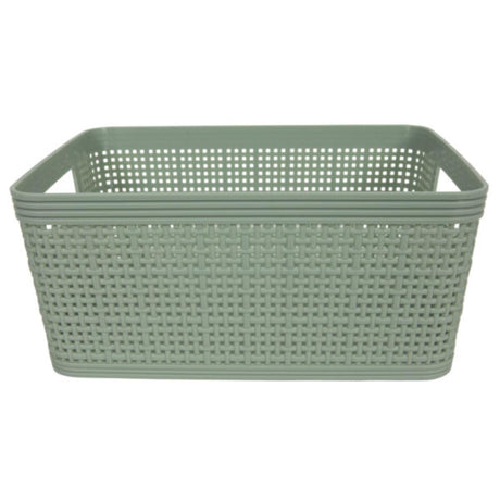 Panier vivant Svenska 4,5l 24,5x16x10cm tressé