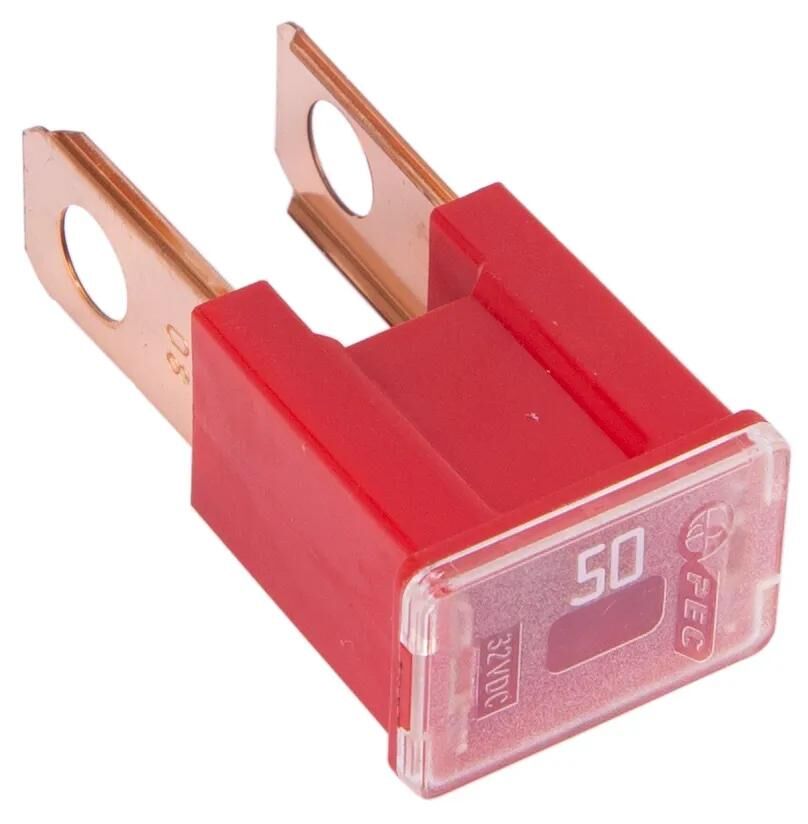 Dresselhaus pal fusible mâle (bt) bloc fusible type 50a mâle rouge