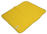 1001427 - 2 gele stofdoeken 40 40 | 20 stuks