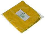 1001427 - 2 gele stofdoeken 40 40 | 20 stuks