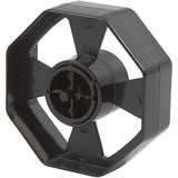 Roue porte-ruban adhésif Creativ company, d 7,5 cm, l: 25 mm, noir, 1 pièce