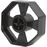 Roue porte-ruban adhésif Creativ company, d 7,5 cm, l: 25 mm, noir, 1 pièce