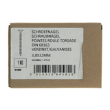 1013896 - 1 kg schroefspijkers verzinkt 3,8x32mm | 4 stuks