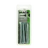 Mack 1017407 - houtdraadbout staal verzinkt 7 st 6 x 70 mm | 10 stuks