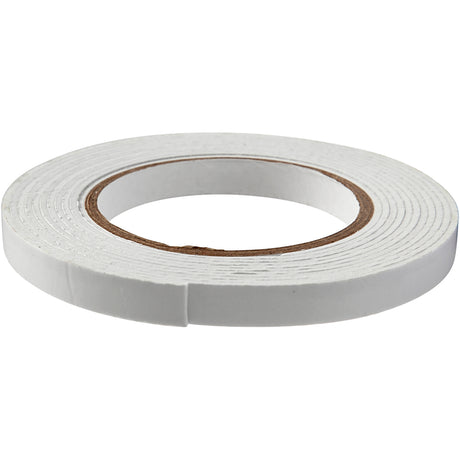 Ruban mousse 3D Creativ company, l: 12 mm, épaisseur 2 mm, 5 m 1 rouleau