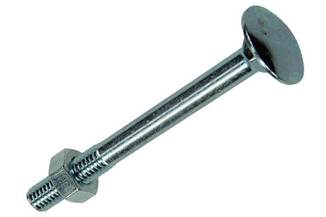 Mack 1007053 - houtbout + moer verzinkt 100 st 6 x 60 mm | 2 stuks