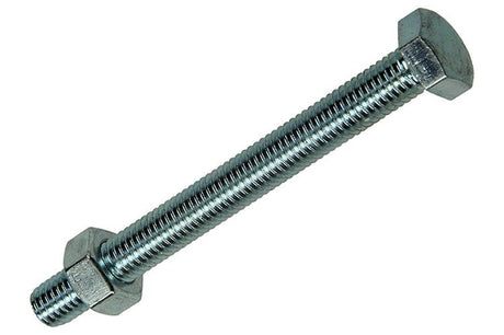 Mack 1007081 - tapbout + moer verzinkt 50 st 8 x 80 mm | 1 stuks
