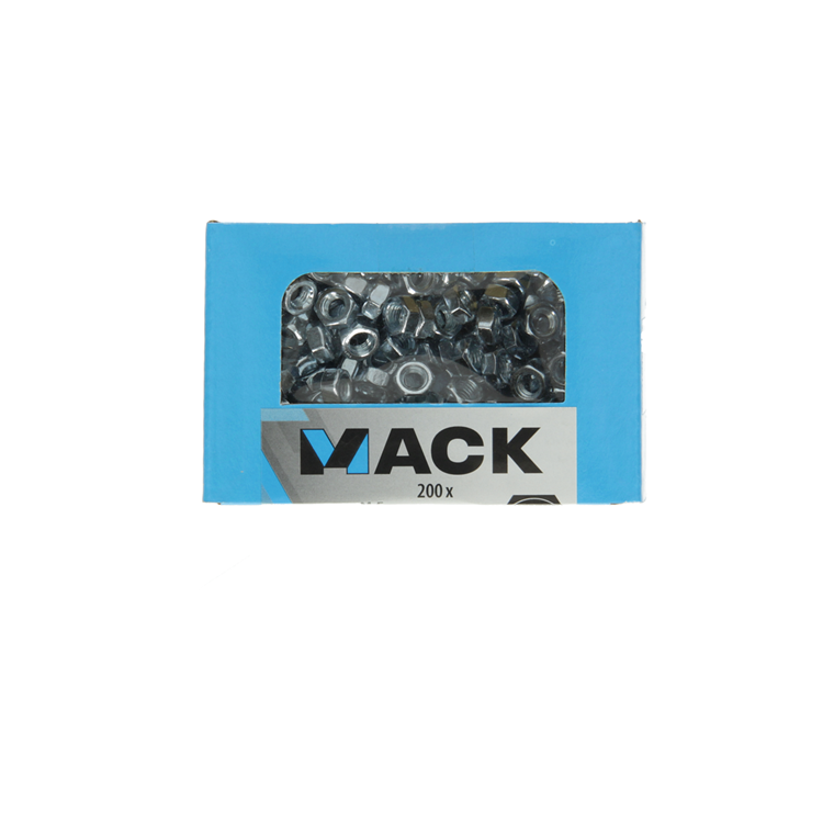 Mack 1007095 - zeskantmoeren 200 st m5 | 5 stuks