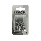 Mack 1008434 - 4 staaldraadklemmen 3mm inox | 10 stuks