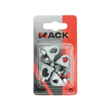 Mack 1008454 - 4 staaldraadklemmen 6mm verzinkt | 10 stuks