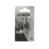 Mack 1008456 - 2 kelven recht 6mm inox | 10 stuks
