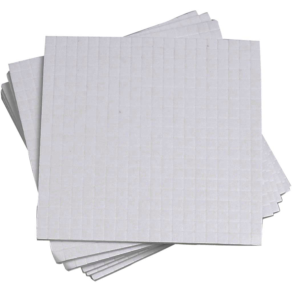 Coussinets en mousse 3D, taille 5x5 mm, épaisseur 1 mm, 10x400 pièces 1 boîte