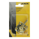 Mack 1015935 - 1 amerikaanse grendel vermessingd a 40 - b 20 mm | 5 stuks