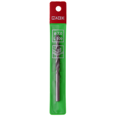Mack 1018249 - machinehoutboor + centreerpunt ø 7,0 x 109 mm | 5 stuks