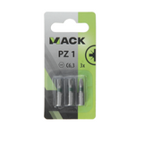 Mack 1018295 - schroefbit pz1 l25mm 3st | 5 stuks