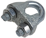 Mack 1008454 - 4 staaldraadklemmen 6mm verzinkt | 10 stuks
