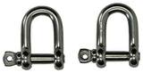 Mack 1008456 - 2 kelven recht 6mm inox | 10 stuks