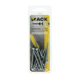 Mack 1017333 - schroef met kopboring staal verz. 10 st 4,5 x 45 mm | 10 stuks