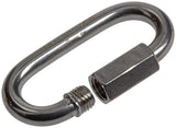 Mack 1008457 - 1 loze schakel + moer 6mm inox | 10 stuks