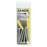 Mack 1017366 - houtschroef verzonken kop verz6 st 6,0 x 50 mm | 10 stuks