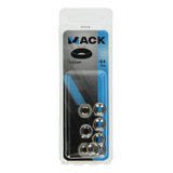 Mack 1017388 - kuipring vr houtschroef mess. vern. 10st 4,5 mm | 10 stuks