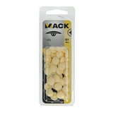 Mack 1017395 - afdekkapje vr pz schr.kunst. beige 40 st pz 2 | 10 stuks