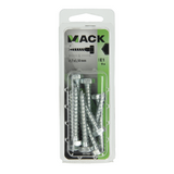 Mack 1017409 - houtdraadbout staal verzinkt 9 st 7 x 50 mm | 5 stuks