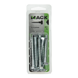 Mack 1017410 - houtdraadbout staal verzinkt 8 st 7 x 60 mm | 5 stuks