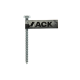 Mack 1017412 - houtdraadbout staal verzinkt 1 st 7 x 90 mm | 10 stuks