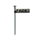 Mack 1017413 - houtdraadbout staal verzinkt 1 st 7 x 110 mm | 10 stuks