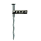 Mack 1017428 - houtdraadbout staal verzinkt 1 st 10 x 140 mm | 10 stuks