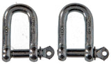Mack 1008468 - 2 kelven recht 8mm verzinkt | 10 stuks